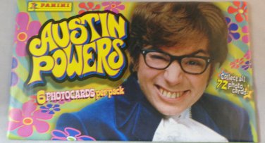 Vintage Austin Powers 6 Photo Cards per pack