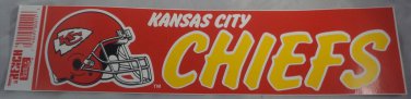 Kansas City Chiefs Bumper Sticker