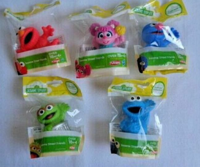 Sesame Street Playskool Collector Pack 5 Figures 4566