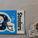 1987 FLEER Pittsburgh Steelers NFL FOOTBALL STICKER & Keychain