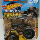 HOT WHEELS MONSTER TRUCKS STAR WARS CHEWBACCA INCLUDES CRUSHABLE CAR NEW