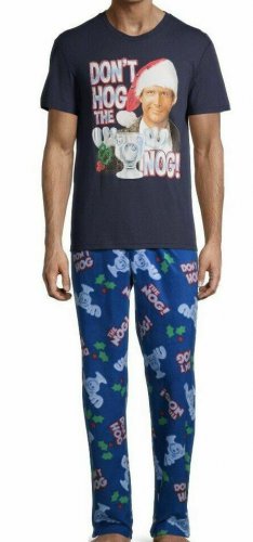 National Lampoon's Vacation Pajama Pants Lounge PJ 2 Piece Set Mens Medium
