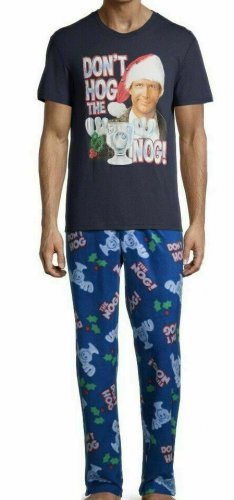 National Lampoon's Vacation Pajama Pants Lounge PJ 2 Piece Set Mens Small