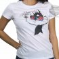 Harley-Davidson&Acirc;&reg; LG Women's WB Penelope Flag Shades White Short Sleeve T-Shirt