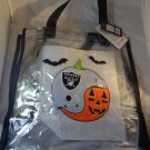 Las Vegas Raiders Clear Plastic Halloween Tote Bag