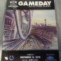LAS VEGAS RAIDERS vs Indianapolis Colts Official Game Program 12/13/20 Gameday