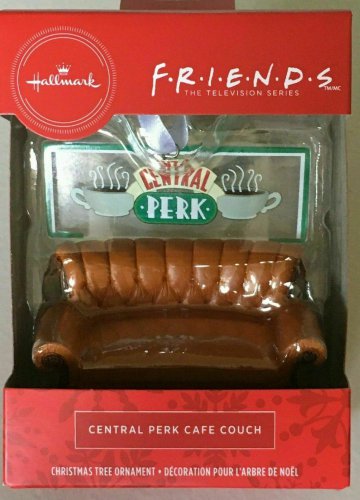 Hallmark Friends CENTRAL PERK CAFE COUCH Red Box 2020 Ornament ~ NIB