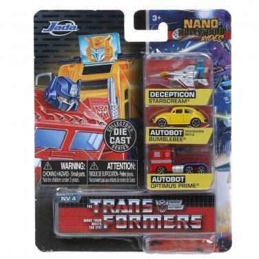 Jada Nano Hollywood Rides: G1 Transformers Collector's Die-cast Series