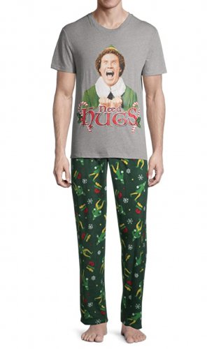Elf Men's Large 2- PC PJ Set