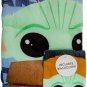 Star Wars The Mandalorian 2 Piece Towel Set NEW 100% Cotton Washcloth And Towel