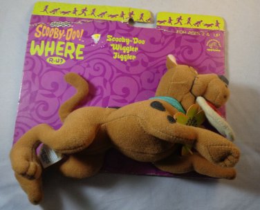 Scooby Doo Wiggler Jiggler Plush In Original Packaging -
