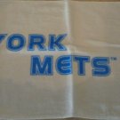 New York Mets MLB Baseball Logo/Name White Towel