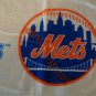 New York Mets MLB Baseball Logo/Name White Towel