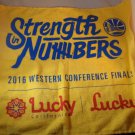 NBA Golden State Warriors 2016 Strength In Numbers Playoffs Rally Towel