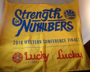 NBA Golden State Warriors 2016 Strength In Numbers Playoffs Rally Towel