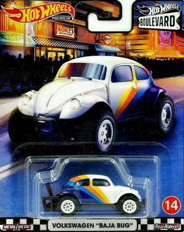 Hot Wheels Premium Boulevard Volkswagen Baja Bug #14 1:64 Die-Cast