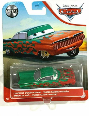 Christmas Cruiser Ramone Metal Disney Cars 1/55 Scale Diecast