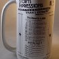 Nolan Ryan's Express Stein Ceramic Road to 5000 with COA