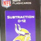 NFL Team Subtraction Math Flash Cards