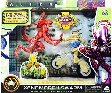 Alien Collection Xenomorph Runner Swarm Planetary Attack Alien Battle Set Figure