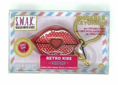 Wow Wee SWAK Interactive Kissable Keychain Retro Kiss