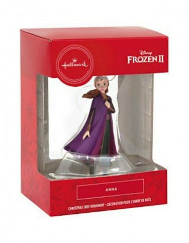 Frozen 2" with this Christmas ornament that features Anna with her updated outfi