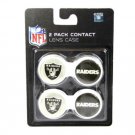 Las Vegas Raiders 2 Pack Contact Lens Case