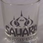 Shot Glass SAHARA Closed Casino Barware Memorabilia