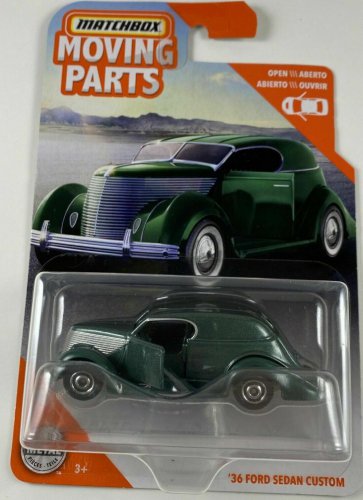 '36 Ford Sedan Custom * 2020 Matchbox Moving Parts 1:64 Scale Die-Cast