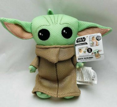 Star Wars Baby Yoda Mandalorian The Child Bath Scrubby