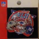 NFL Football Super Bowl XLII Pin Patriots vs Giants