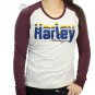 Harley-Davidson Women's X-Large Off White Long Sleeve T-Shirt