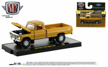2021 M2 MACHINES 1972 FORD F250 EXPLORER 4X4 TRUCK AUTO THENTICS R63 20-97 1:64