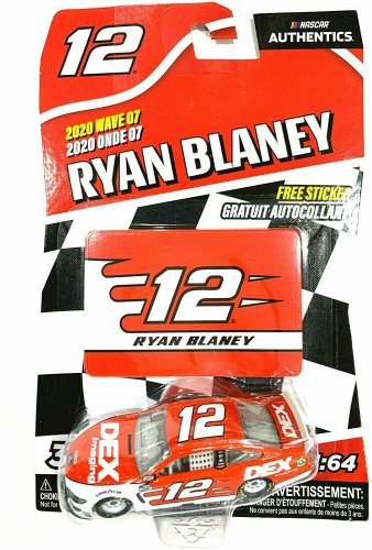 RYAN BLANEY.. NASCAR AUTHENTICS 2020 WAVE 07.. DEX IMAGING.. CAR NUMBER 12