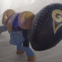 McDonald's NFL Rush Zone Los Angeles Rams Figure with Ball