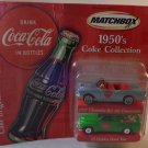 Matchbox 1950's Coke Collection 1957 Bel Air Convertible & FJ Holden Panel Van