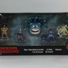 JADA DUNGEONS & DRAGONS DIE CAST FIGURES BEHOLDER-ORC-ELF-PALADIN-RANGER & BOO