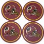 Washington Redskins 4 pack Flexible Coaster Set