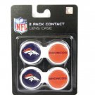 Denver Broncos 2 Pack Contact Lens Case