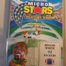 MICRO STARS REGGIE WHITE  NFL GREEN BAY PACKERS  FIGURE