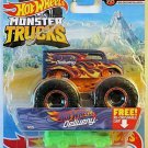 Hot Wheels Delivery (2021 Hot Wheels Monster Trucks #9/75) HW Flames