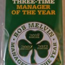 Oakland A’s Bob Melvin Three-Time Manager of the Year Pin 3/29/19 Promo Giveaway