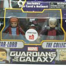 MARVEL GUARDIANS OF THE GALAXY MiniMates The Collector and Star Lord-NEW IN BOX