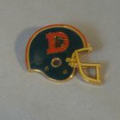Vintage NFL Helmet Pin by Peter David from 1984 - Denver Broncos Old Logo