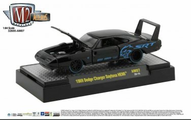 M2 Auto Mods 1969 Dodge Charger Daytona Hemi AM07 2020 BLACK
