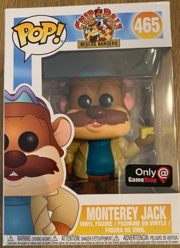 FUNKO POP #465 DISNEY MONTEREY JACK GAMESTOP EXCLUSIVE BLACK FRIDAY (POP ONLY)