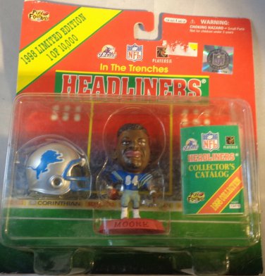 HERMAN MOORE 1998 Limited Edition In the Trenches Headliners NFL Corinthian