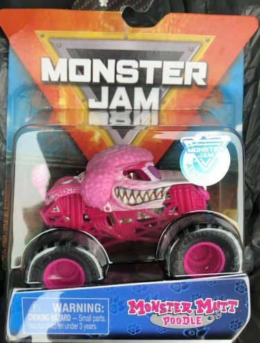 Hot Wheels 2020 Monster Jam Series 10 Monster Mutt Poodle Pink