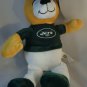 New York Jets Stuffed Plush Bear w/ Football 11" 2008 NFL NEW With Tag