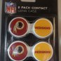 Washington Redskins 2 Pack Contact Lens Case